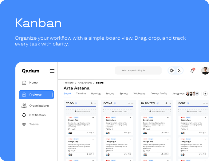 kanban card